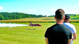 STUNNING RC FLIGHT SHOW  HUGE TURBINE MODEL JET FUTURA AT THE LIMIT  FLIGHT DEMONSTRATION 