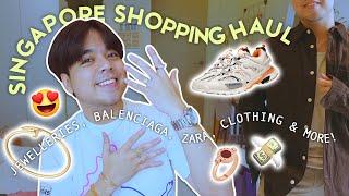 Singapore Shopping *Try-On* Haul — Jewelry Balenciaga Zara & more  • Red Diaz