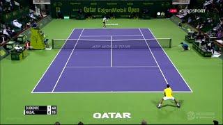 Djokovic vs Nadal 2016 Doha Final Highlights