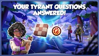 Your Tyrant Questions Answered - Dragon Mania Legends