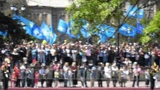 Совместный парад украины и РОССИИ  9 мая 2010 год