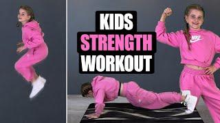 GET STRONG Kids Workout  Kids Exercises GREAT FOR DANCE TRAINING