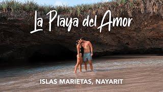 Playa Escondida en Islas Marietas ️ ¡Una Playa única en todo México