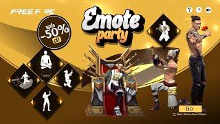 New Emote Party Event Confirm Date  New Event Free Fire Bangladesh Server  Free Fire New Event