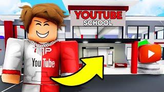 I Went to YOUTUBE SCHOOL for 24 HOURS.. Brookhaven RP