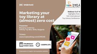 ITLA #5 Marketing at almost zero cost