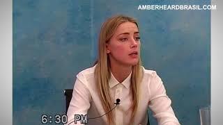 LEG PTBR Depoimento de Amber em caso de agressão que sofreu de seu ex-marido em 2016.