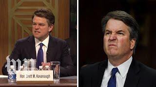 SNL vs. Reality  Brett Kavanaugh hearing vs. Matt Damon on SNL