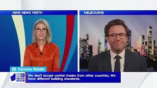 Daniel Wild on the federal migration review’s missed opportunities Nine News Perth – 28 April 2023