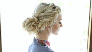 Soft Braided Romantic Updo