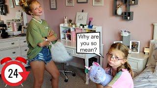 Being Mean To My Sister For 24 Hours Challenge Prank
