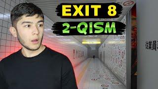 EXIT 8 oyinini davom ettiramiz  2-qism