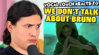 Vocal Coach Reacts to We Dont Talk About Bruno From Encanto