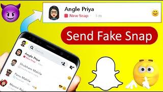  How To Send FAKE Snaps on Snapchat