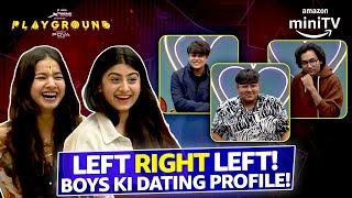 Playground Season 3 Ke BOYS Ki Dating Profile Is OUT ft. Valence Prem Khushal  Amazon miniTV