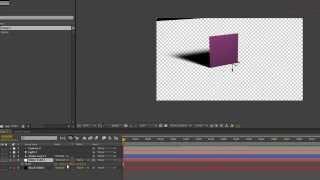 How to create transparent shadow catcher layer in After Effects CS6