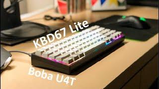 Budget Custom Keyboard  KBD67 Lite R2 + Boba U4T Sound Test