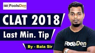 How to Take CLAT 2018  Exam taking Strategy  FoolsDen