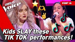 Best TIKTOK Covers from The Voice Kids   Top 6