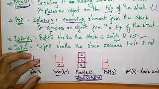 Stack  PUSH POP  Data Structures  Lec-10  Bhanu Priya