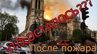 #СРОЧНО Что осталось от собора в Париже после пожараВИДЕО