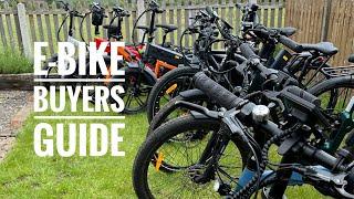 Ebike Buyers Guide - How to Choose the right bike for you