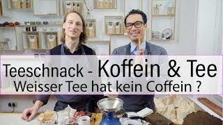 Teeschnack- Wieviel Koffein Coffein Teein hat Tee? Weisser Tee macht nicht wach?