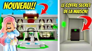 NOUVEAU HOTEL DE LUXE ET MAISON AVEC COFFRE SECRET DANS BROOKHAVEN RP ROBLOX