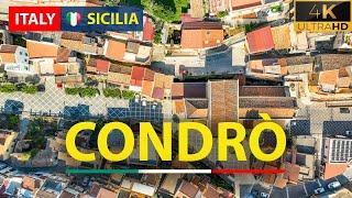 Condro Disaster in Sicily Drone flight shows the effects of the fire