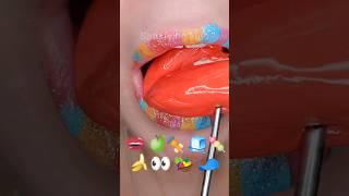 ASMR Satisfying Eating Tasty Fondant #asmr #fondant #satisfyingvideo