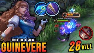 NEW META? 26 Kills Guinevere Golden Staff Build is Deadly - Build Top 1 Global Guinevere  MLBB