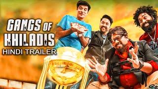 GANGS OF KHILADIS Thittam Poattu Thirudura Kootam Hindi Trailer  Superhit Hindi Dubbed Movie