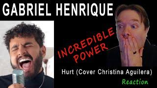 Gabriel Henrique - Hurt cover of Christina Aguileras song - reaction