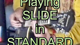 Playing Slide in Standard Tuning