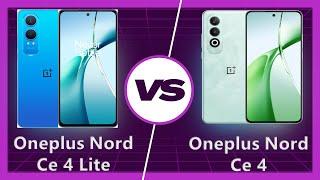 OnePlus Nord Ce 4 vs OnePlus Nord CE 4 Lite Detailed Comparison