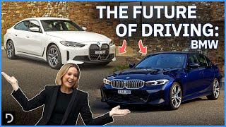 The Future of Driving BMW i4 VS 330i  Drive.com.au Sponsored