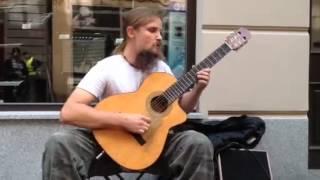 Amazing guitarist  from Polandin Katowice Mariusz Goli