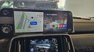 Навигация в Lexus LX 600 2023 Carplay Яндекс Навигатор Андроид Youtube тюнинг мультимедиа