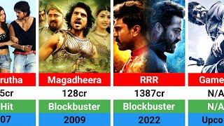 Ram Charan All Hit And Flop Movies List  Magadheera  RRR
