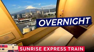 Japans Overnight Train · SUNRISE EXPRESS  Tokyo  Okayama  The LAST Year Round Sleeper