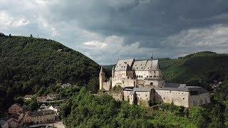 ЗАМКИ ЕВРОПЫ  VIANDEN CASTLE  ЛЮКСЕМБУРГ