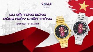 GALLE AT A GLANCE BST đồng hồ phiên bản đặc biệt - Dấu ấn Việt Nam tự hào Tổ quốc