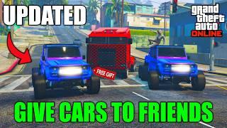 NEW GIVE CARS TO FRIENDS GLITCH GTA5  AFTER PATCH TRADE CARS