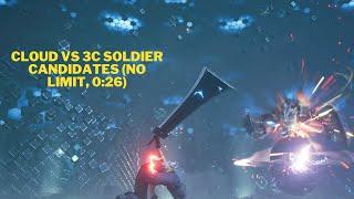 FF7 Remake Cloud Vs 3C Soldier Candidates No Limit 026