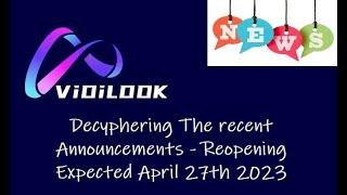 Vidilook - Final Updates Still awaited