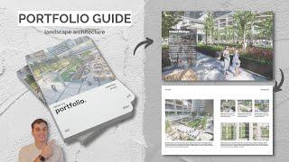 Everything You Need To Know About The PORTFOLIO - Landscape Architecture & Urban Design