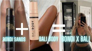 BALI BODY X BONDI SANDS - MIXING MY SELF TANNERS