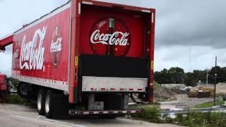 Watch Coca-Cola Truck Wreck Northbound on I-95