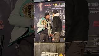 OSHAQUIE FOSTER VS ABRAHAM NOVA FACE OFF FOR FIRST TIME AHEAD OF MSG MAIN EVENT BOUT ON ESPN