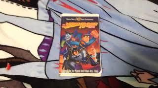 The Batman superman movie 1998 VHS  Review